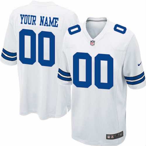 Men Nike Dallas Cowboys Customized White Team Color Stitched NFL Game Jersey,We sell and wholesale Men Nike Dallas Cowboys Customized White Team Color Stitched NFL Game Jersey on line form chian!